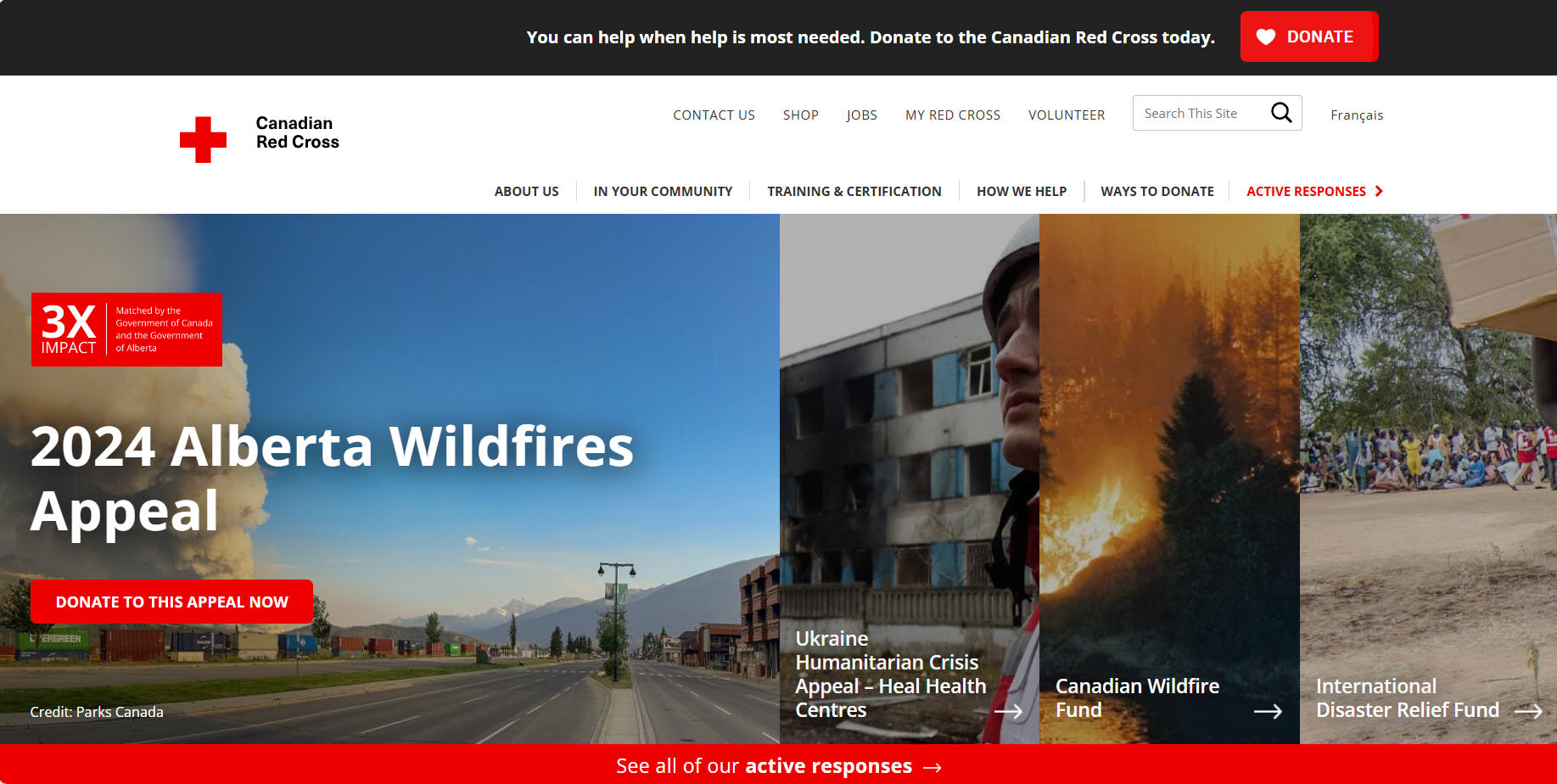Canadian Red Cross - Emergency Management