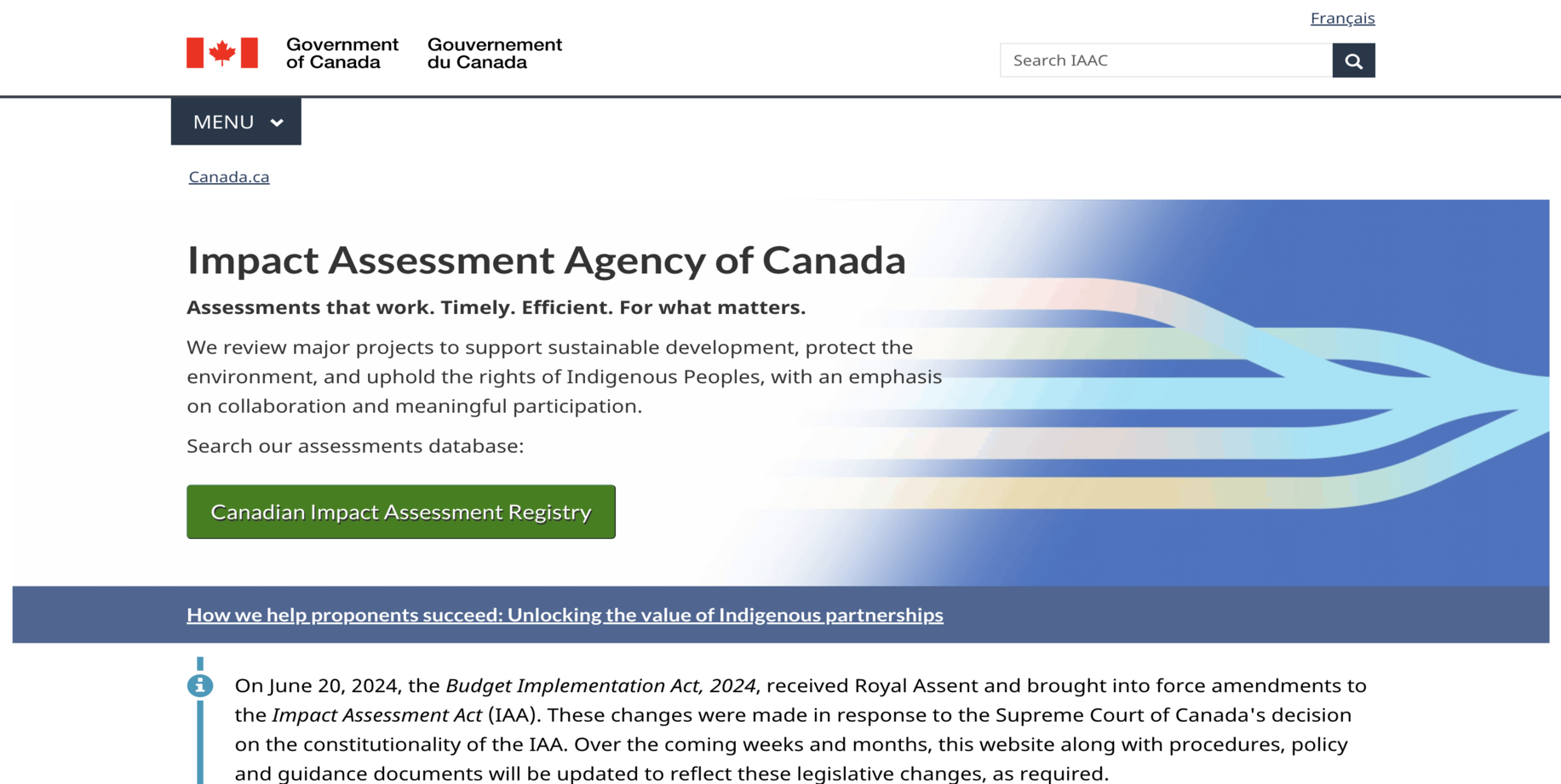 Impact Assessment Agency of Canada